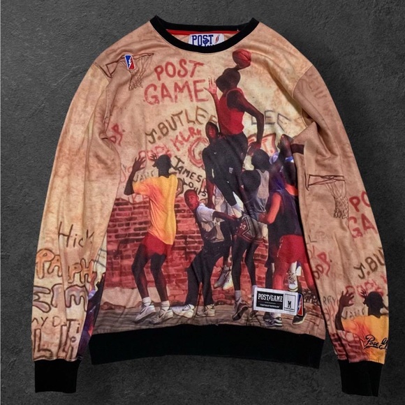 VintagePost GameMichael JordanAfter School GraffitiXL Long Sleeve